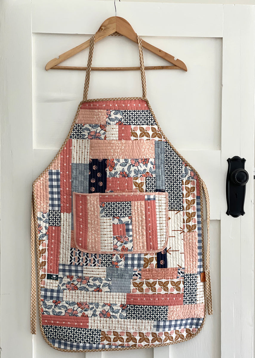 How to Make a quilted apron Scribbly Gum Quilt Co