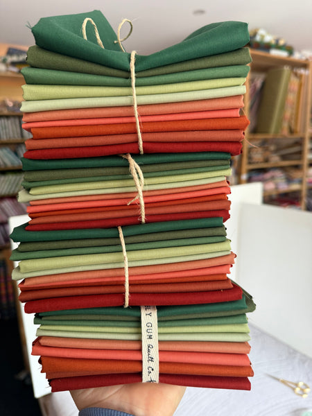 Sienna Rust - 10 Fat Quarter Bundle