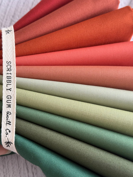 Sienna Rust - 10 Fat Quarter Bundle