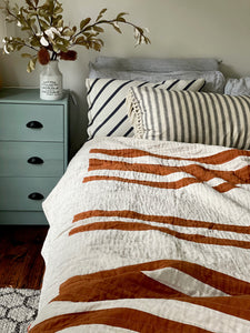 How to: Make a stripy quilt (which can be a quilt top or quilt backing)