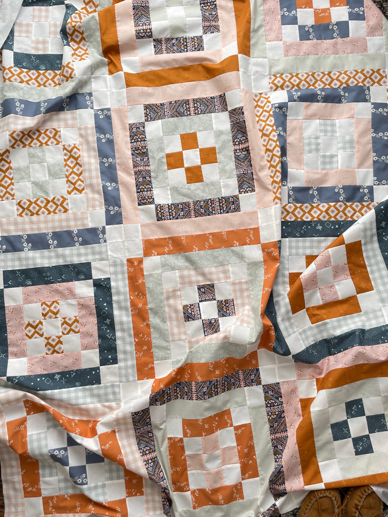 How to: Make an Alabama Block quilt (Free Pattern)