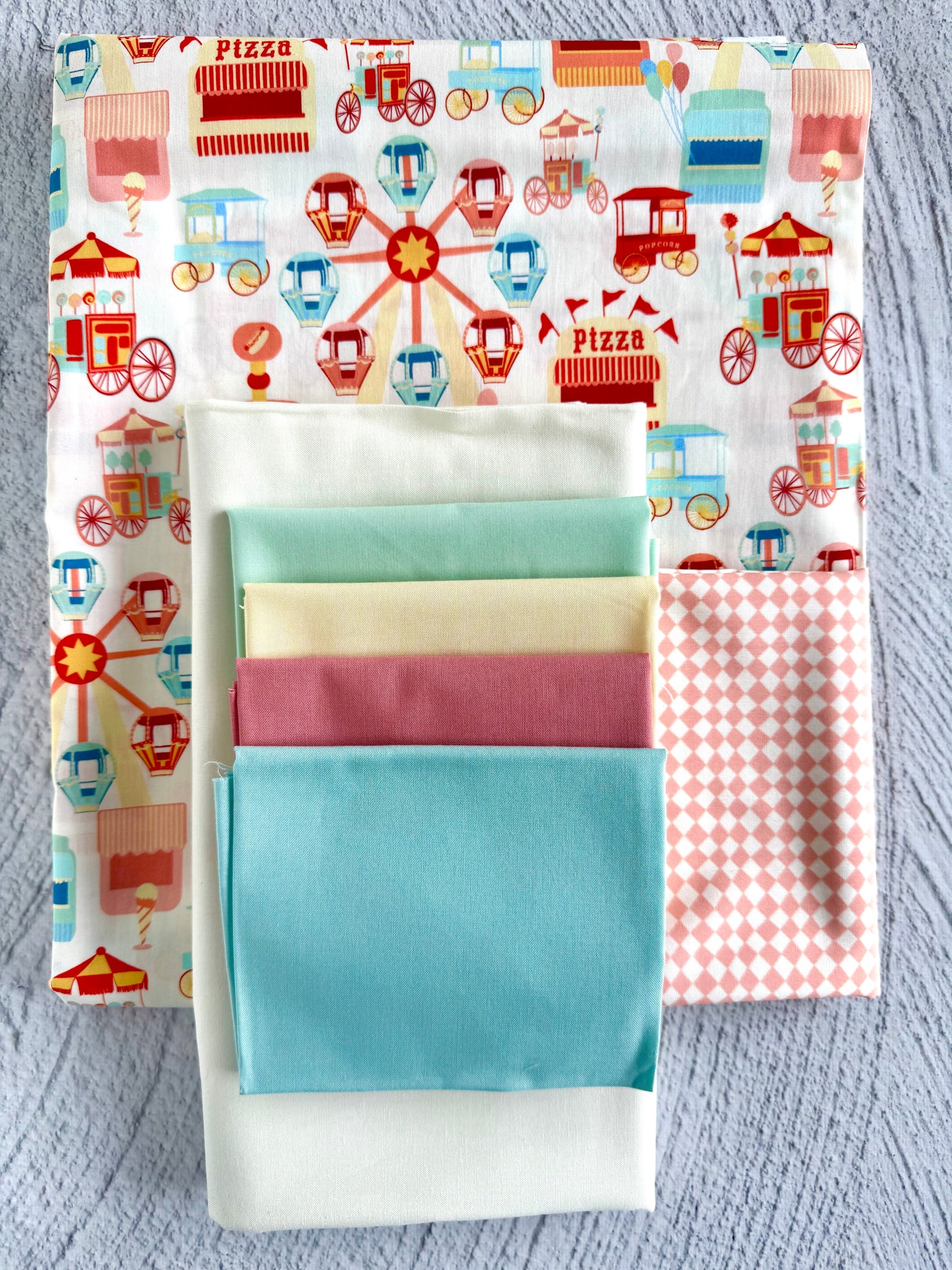 Suzy Quilts Fat Quarter Stars Baby Size Quilt Kit