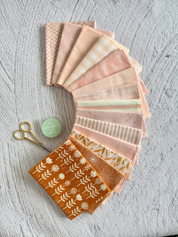 Snowflake #9- Curated 14 Fat Quarter Bundle