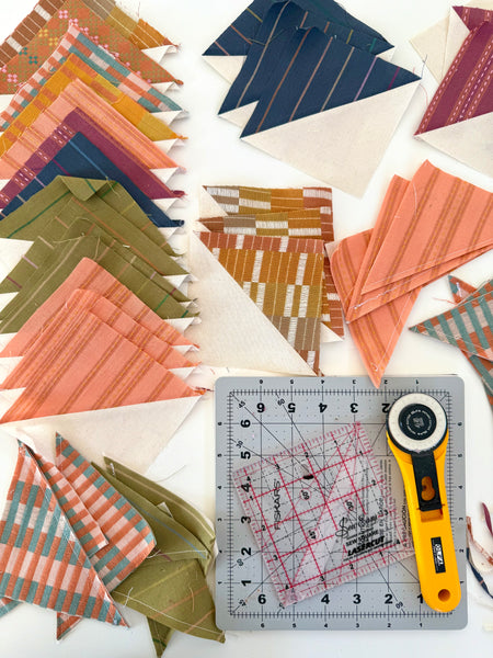 Suzy Quilts Fat Quarter Stars quilt kit (throw)- Wandering Wovens
