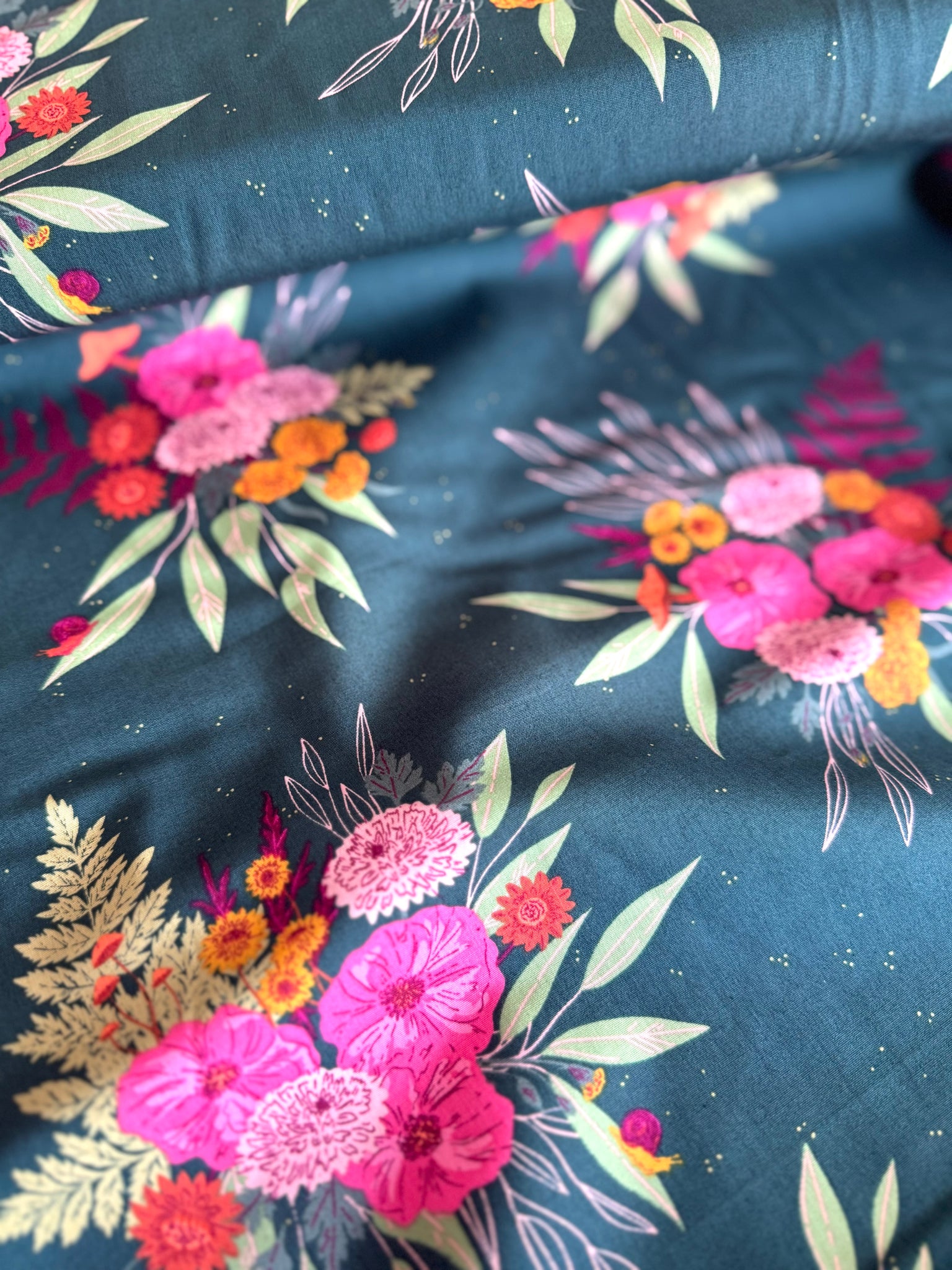 Bohemia Moon Forest Echoes Backing Fabric- 3 metres or 4 metres (3.3 or 4.4 yards)