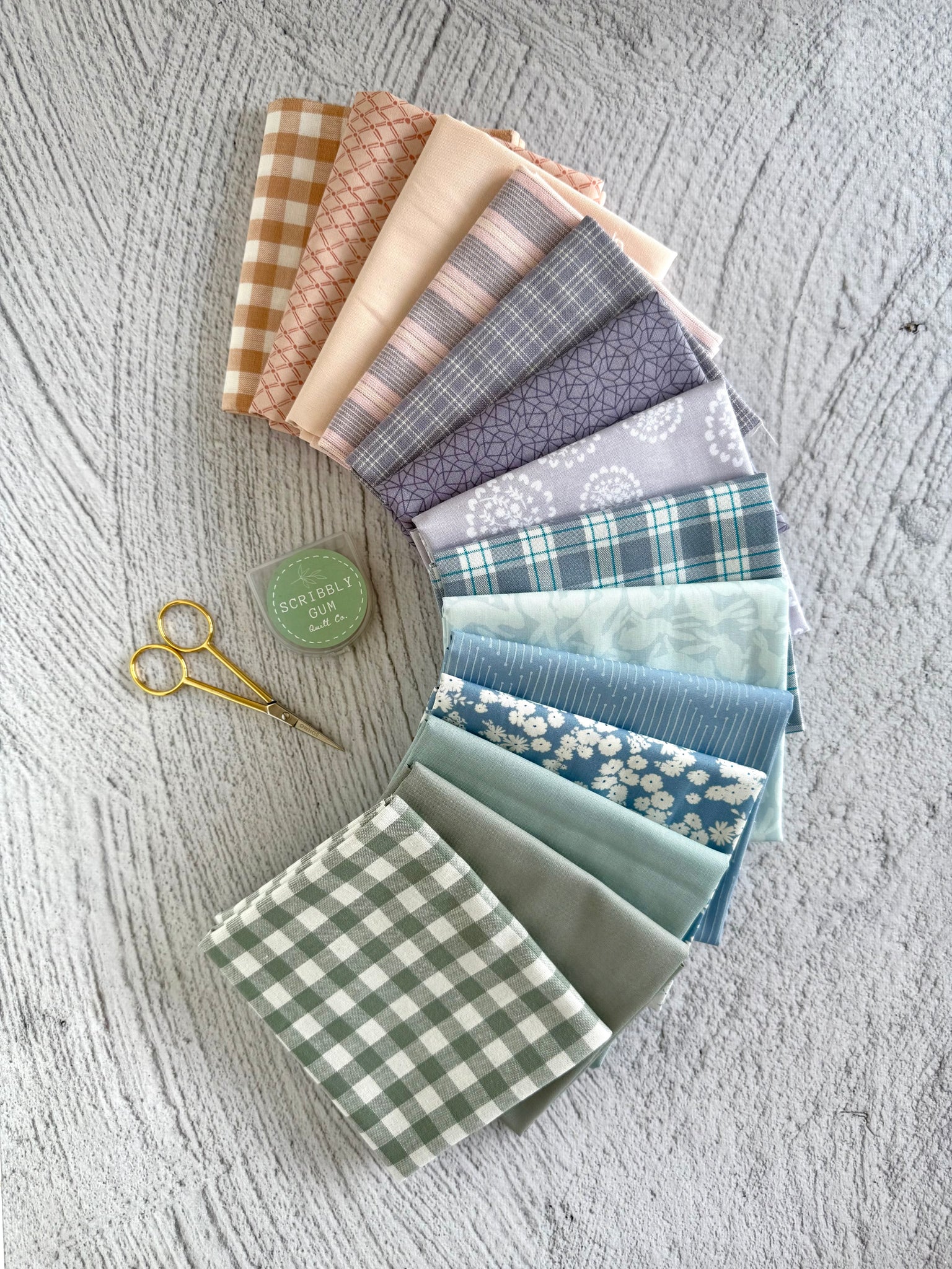 Grandma’s Pyjamas - Curated 14 Fat Quarter Bundle