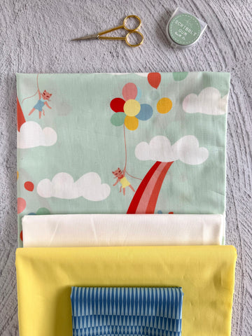 Irish chain Quilt Kit (PDF Pattern Included) - Baby / Crib Size