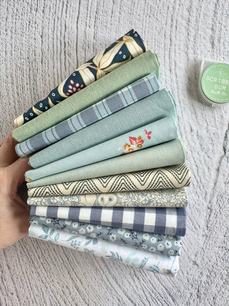 Snowflake #5 - Curated 11 Fat Quarter Bundle