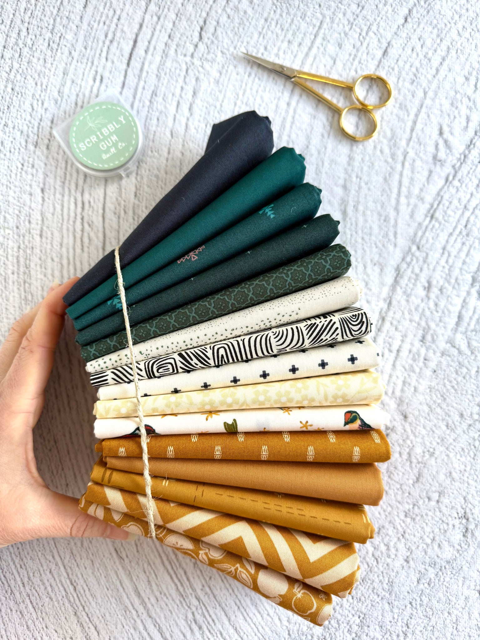 Chippendale Cheek - Curated 15 Fat Quarter Bundle