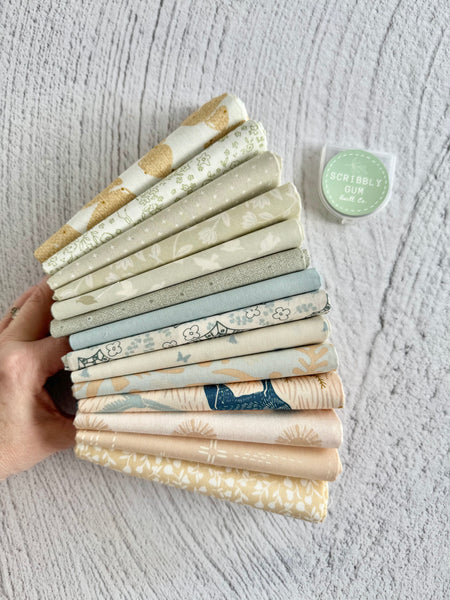 Snowflake #7- Curated 14 Fat Quarter Bundle