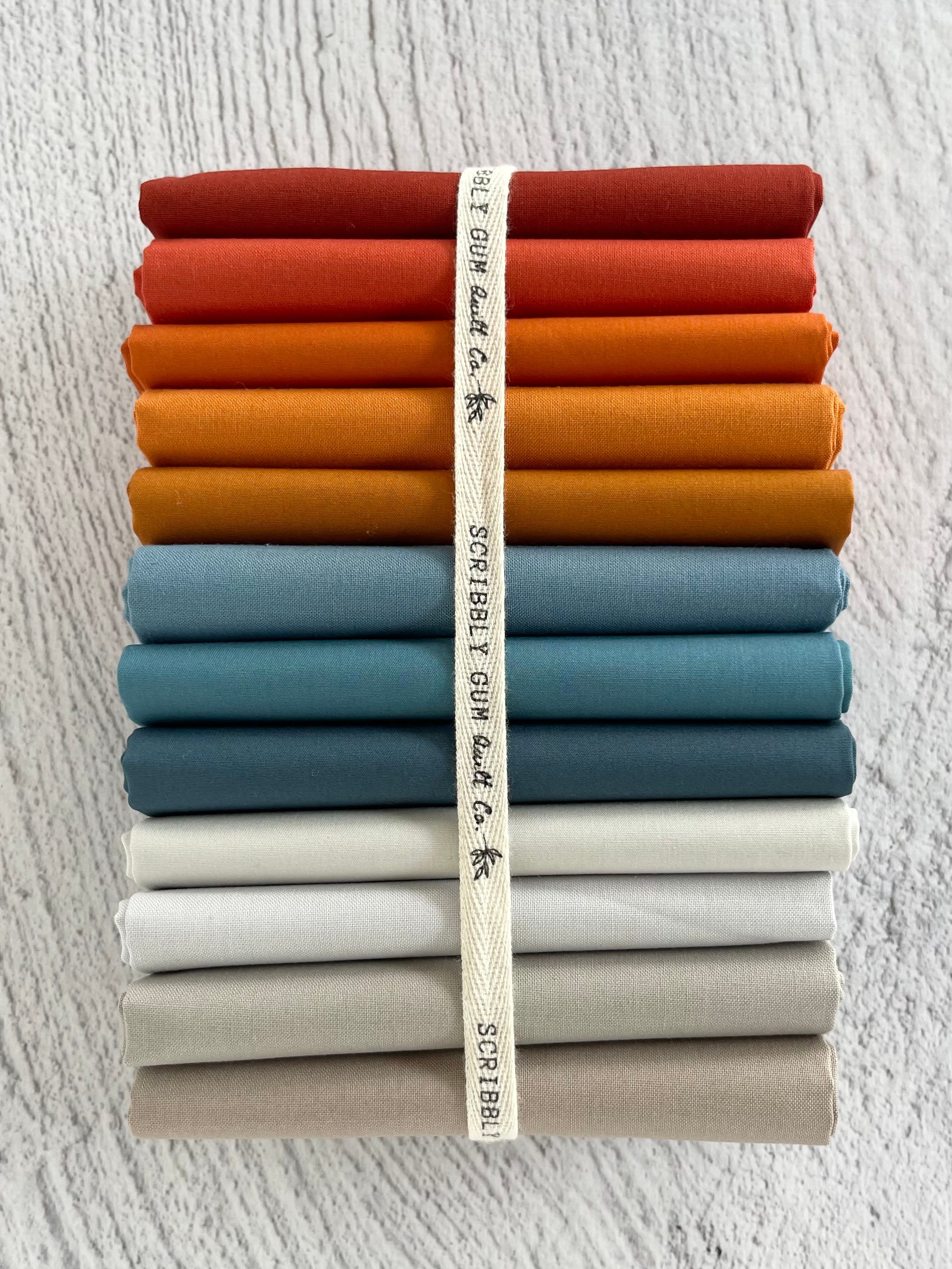 Cedar Falls Campground - Curated 12 Fat Quarter Bundle