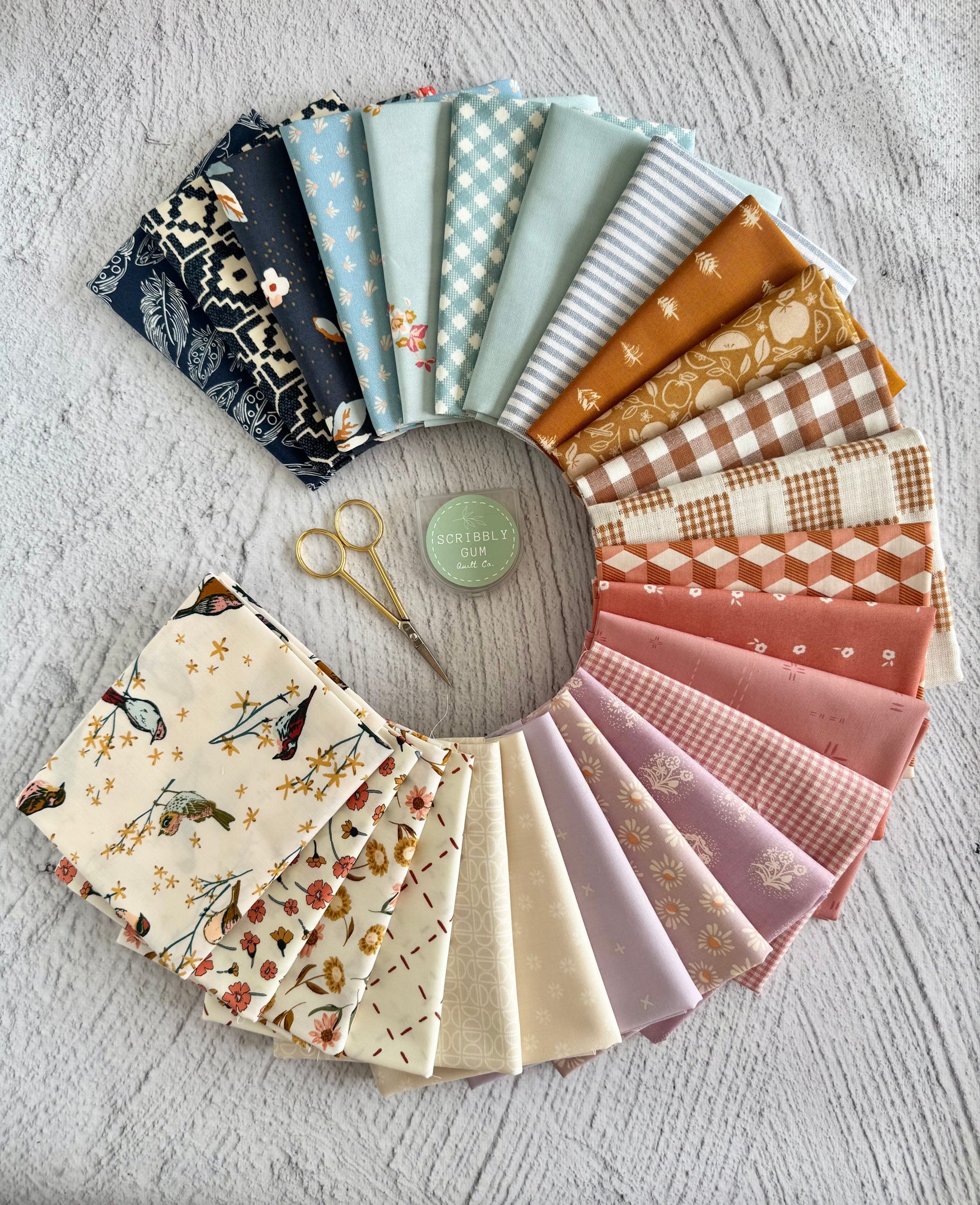 Curated Chaos - Curated 25 Fat Quarter Bundle