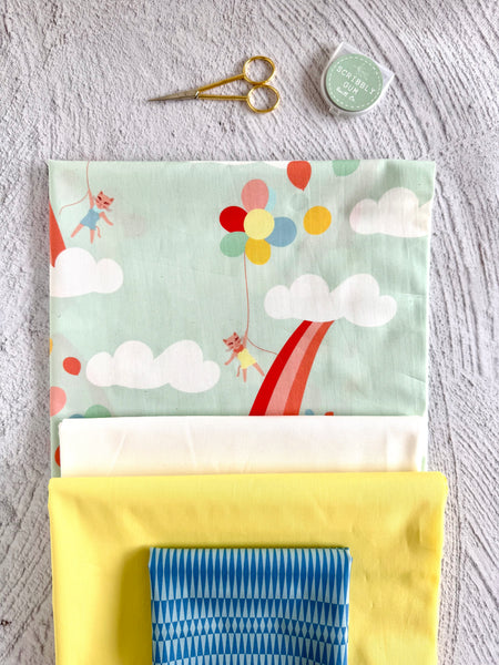Irish chain Quilt Kit (PDF Pattern Included) - Baby / Crib Size