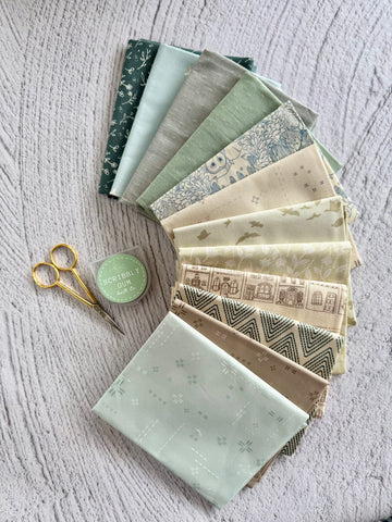 Snowflake #4 - Curated 12 Fat Quarter Bundle