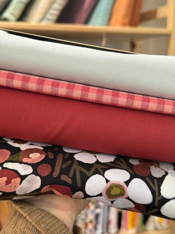 Penelope Handmade Meadowlark Quilt Kit - Bed size