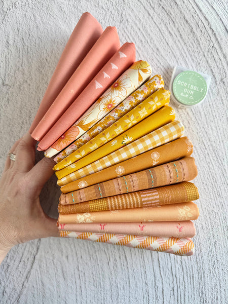 Sunset at Onslow  - Curated 14 Fat Quarter Bundle