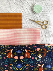 Gingham Tabbit Wholecloth Quilt Kit - Crib/Baby Size