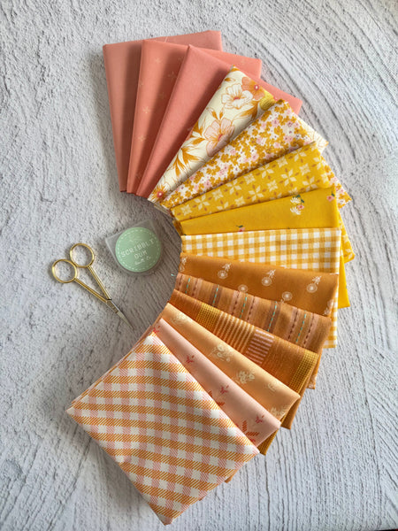 Sunset at Onslow  - Curated 14 Fat Quarter Bundle