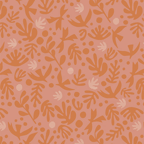 Duval by Suzy Quilts for Art Gallery Fabrics - Boho Birds Snapdragon