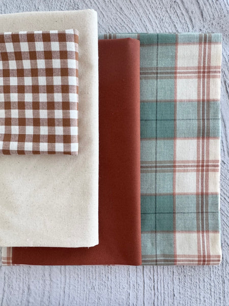 Jozmakesquilts Checkered Quilt Kit - Baby or Throw size