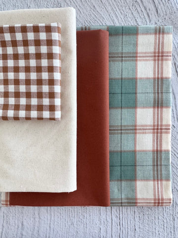 Jozmakesquilts Checkered Quilt Kit - Baby or Throw size