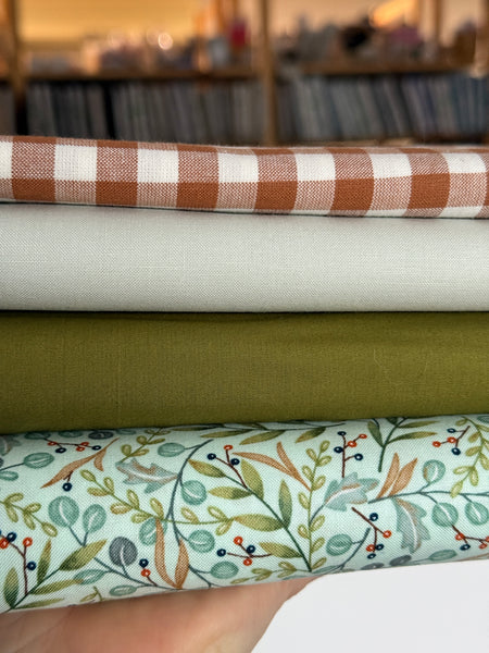 Double Irish chain Quilt Kit with PDF Pattern - Throw Size