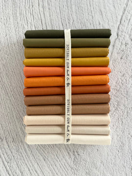 Autumn Harvest - Curated 12 Fat Quarter Bundle