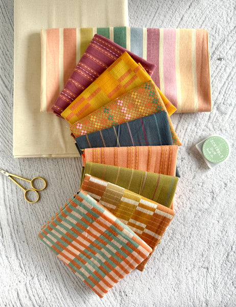 Suzy Quilts Fat Quarter Stars quilt kit (throw)- Wandering Wovens