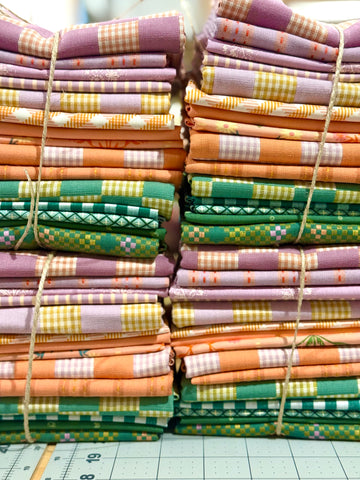 Henriettta Handbasket- Curated 15 Fat Quarter Bundle
