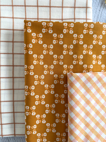 Geobloom woven  Wholecloth Quilt Kit - Crib/Baby Size