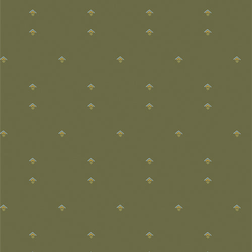 Heirloom by Sharon Holland for Art Gallery Fabrics - Queen Bee Olive