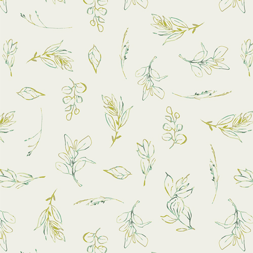 Botanica Sprinkled Sprigs- 3 metres or 4 metres (3.3 or 4.4 yards)