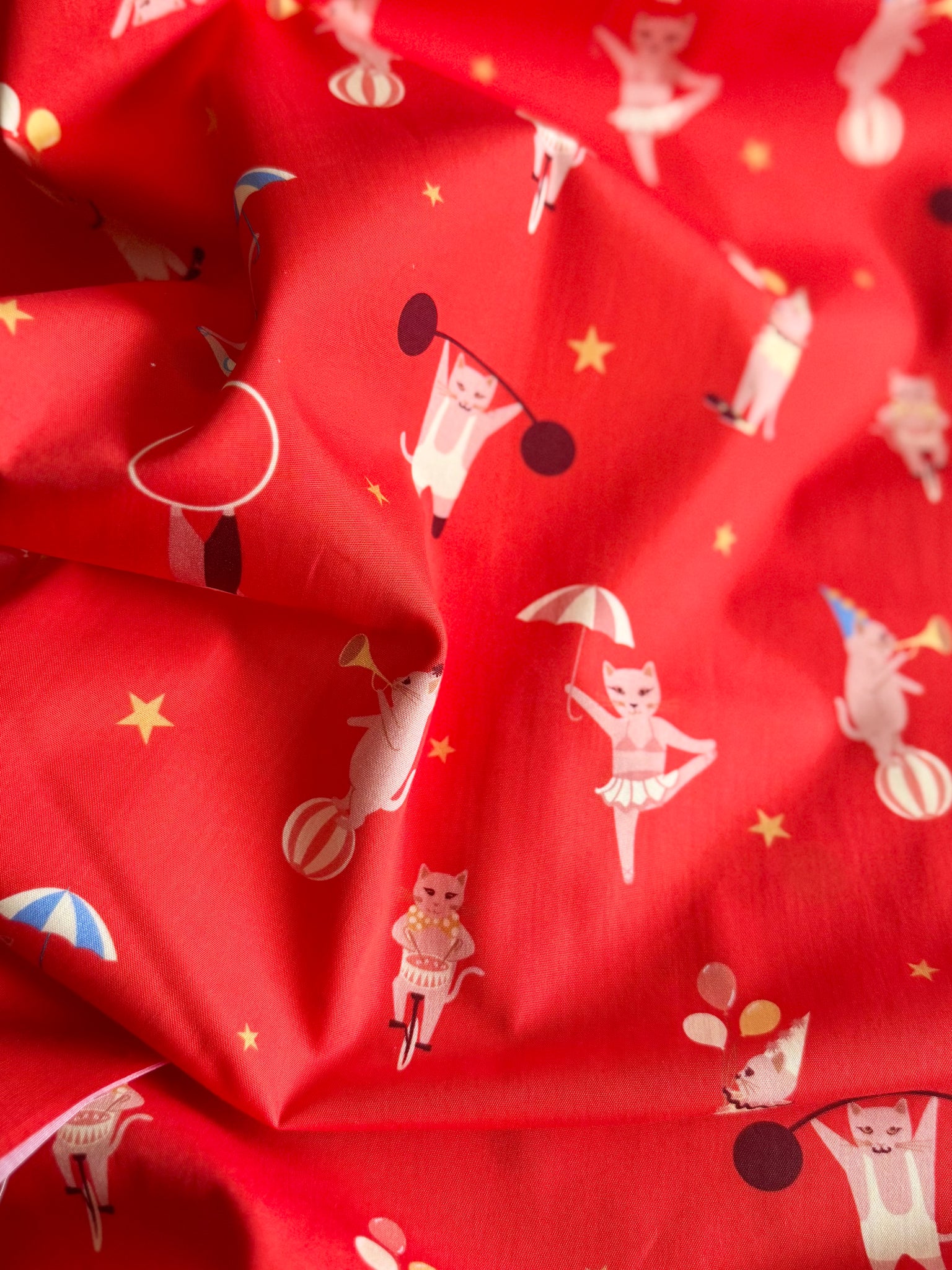 Purr Parade Backing Fabric - 3 metres or 4 metres (3.3 or 4.4 yards)