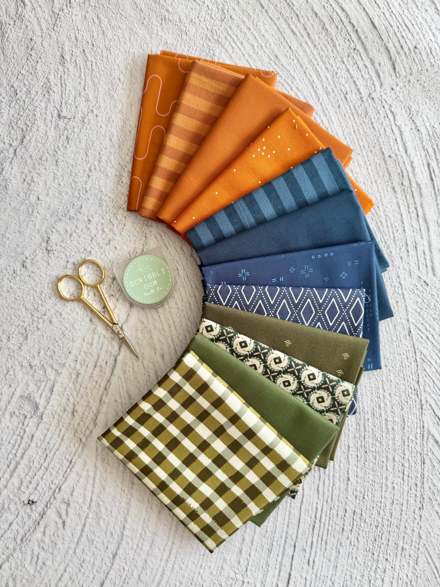 Chopped Chippy - Curated 12 Fat Quarter Bundle