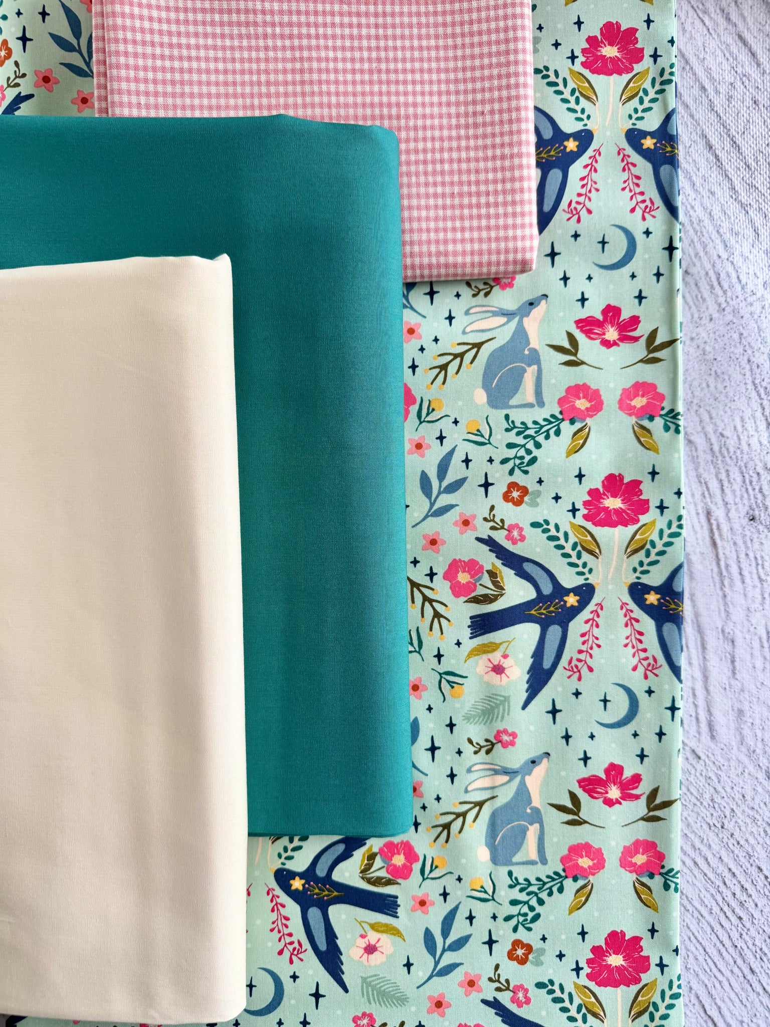 Double Irish chain Quilt Kit (PDF Pattern Included) - Large Throw Size