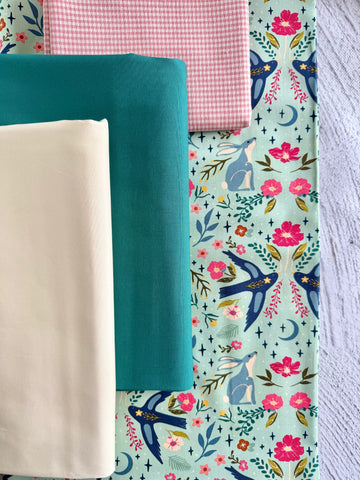 Double Irish chain Quilt Kit (PDF Pattern Included) - Large Throw Size