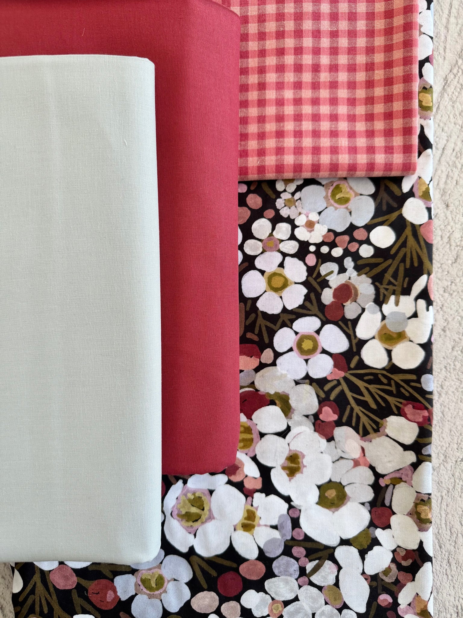 Penelope Handmade Meadowlark Quilt Kit - Bed size