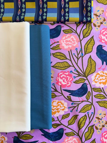 Double Irish chain Quilt Kit (PDF Pattern Included) - Large Throw Size