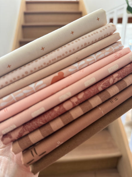 Chocolate Eclair Around the World Quilt Kit - Throw or Large Throw