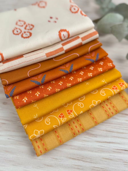 Mereenie - Curated 8 Fat Quarter Bundle