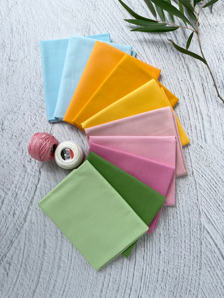 Summer Means Calypos - Curated 10 Fat Quarter Bundle