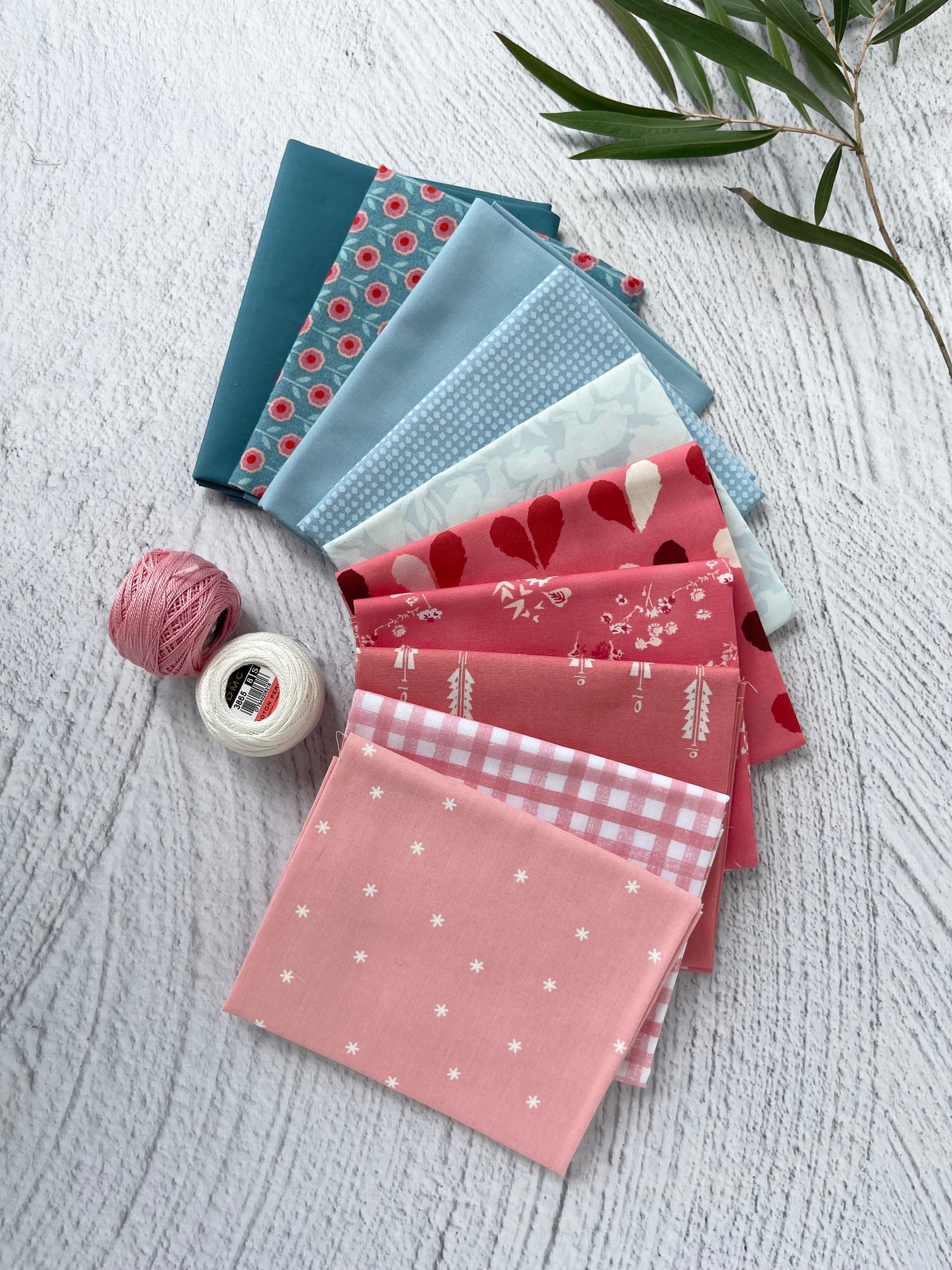 It Must Be Love - Curated 10 Fat Quarter Bundle