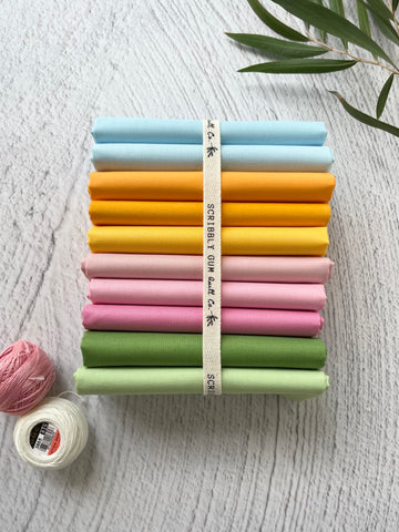 Summer Means Calypos - Curated 10 Fat Quarter Bundle