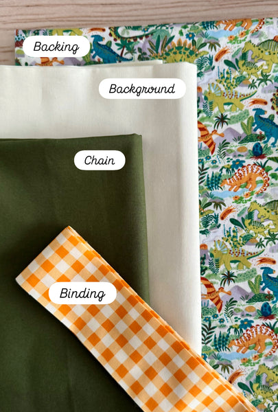 Flowers Irish Chain by Joz Makes Quilts - Rectangle Baby