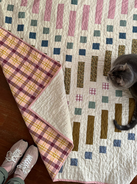 Raindrops Quilt - Throw Size
