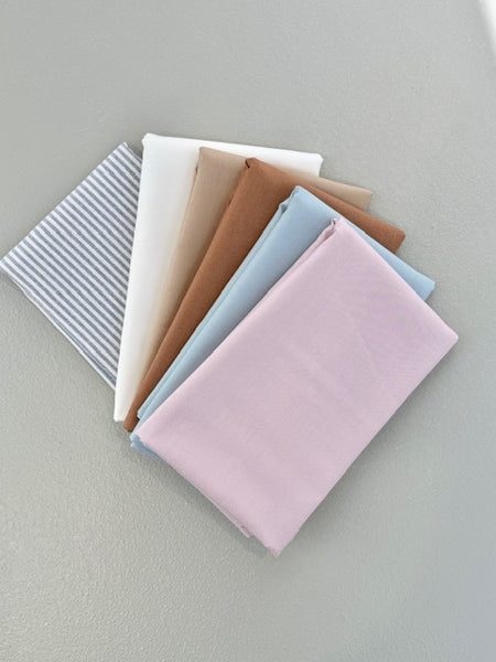 Lots of Squares Quilt by Joz Makes Quilts Fabric Bundle Kit - Original Throw Size