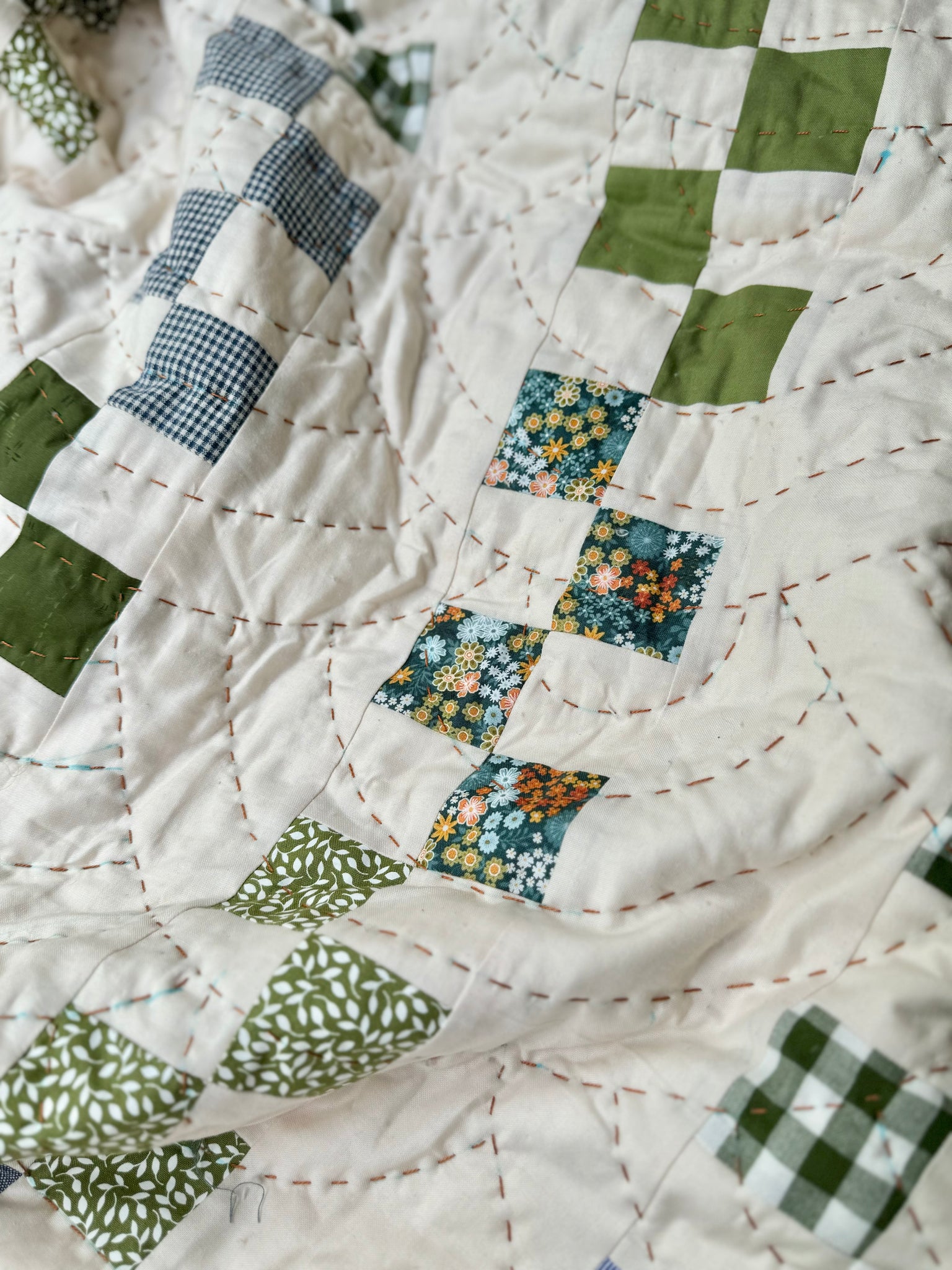Gladys Quilt by Penelope Handmade - Twin Size Kit or Bundle Only