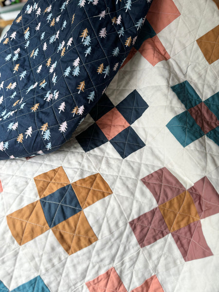 Little Flower Quilt by Joz Makes Quilts Fabric Bundle Kit