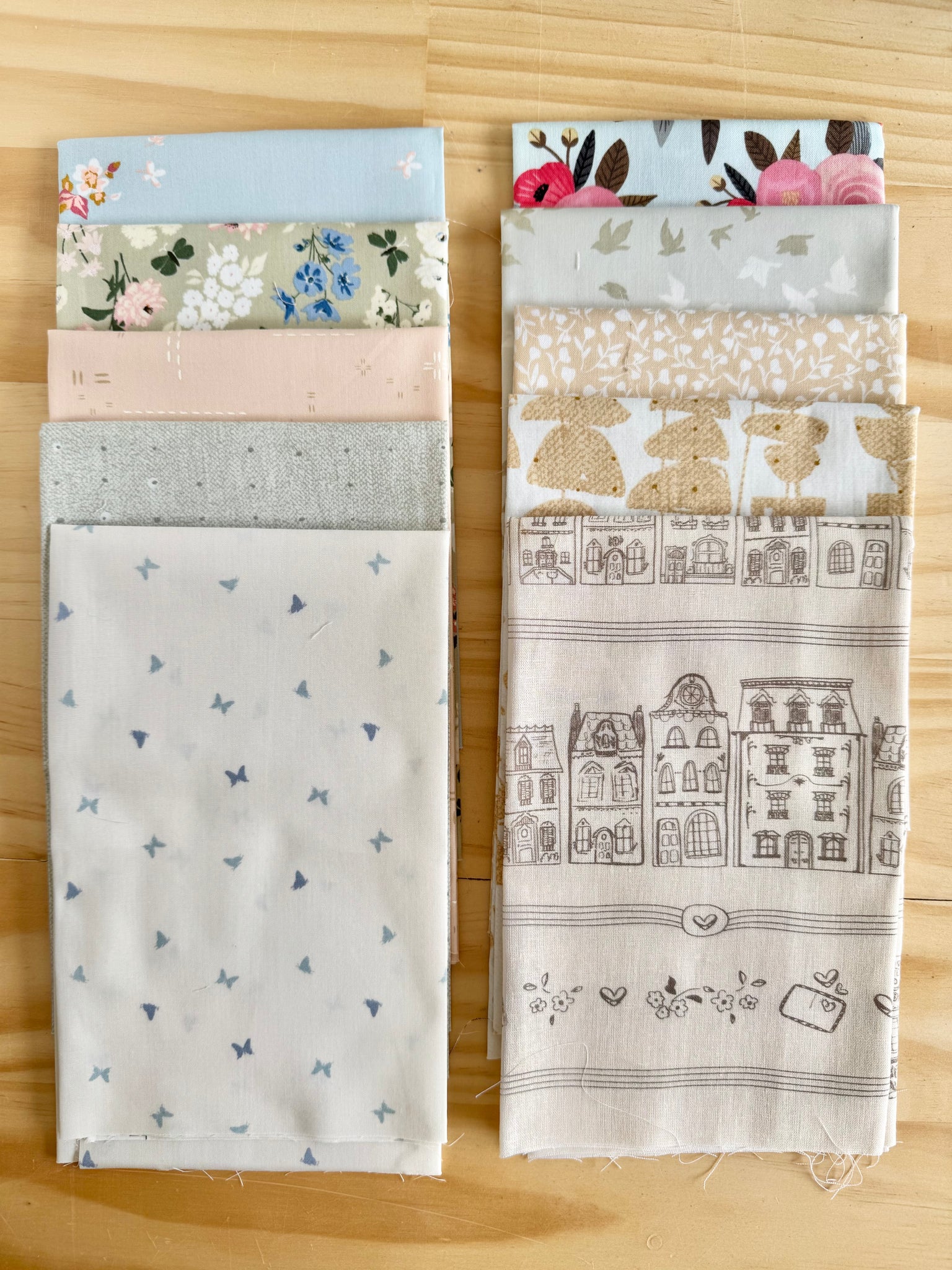 Mixed 10 Fat Quarter Bundle - #28