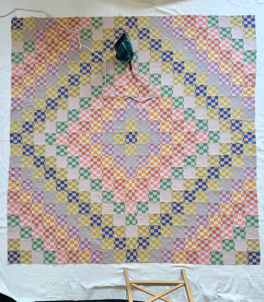 Mermaid Beach Around the World Quilt Kit - Throw or Large Throw